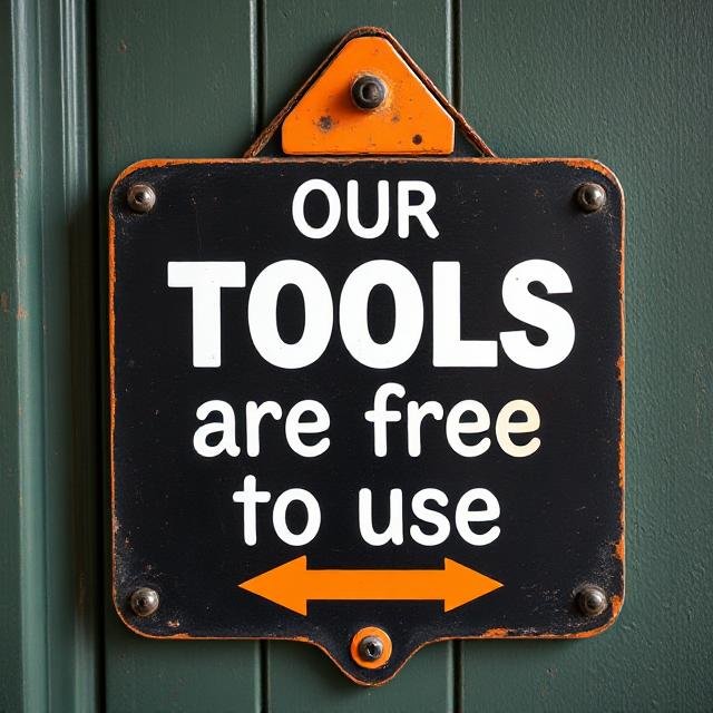 free to use tools